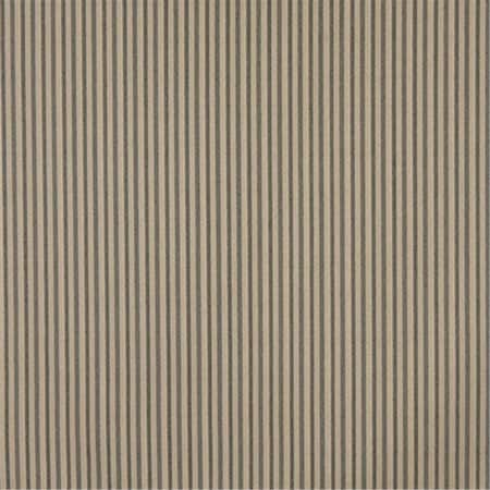 Designer Fabrics 54 in. Wide Mocha Brown- Striped Heavy Duty Crypton Commercial Grade Upholstery Fabric F755